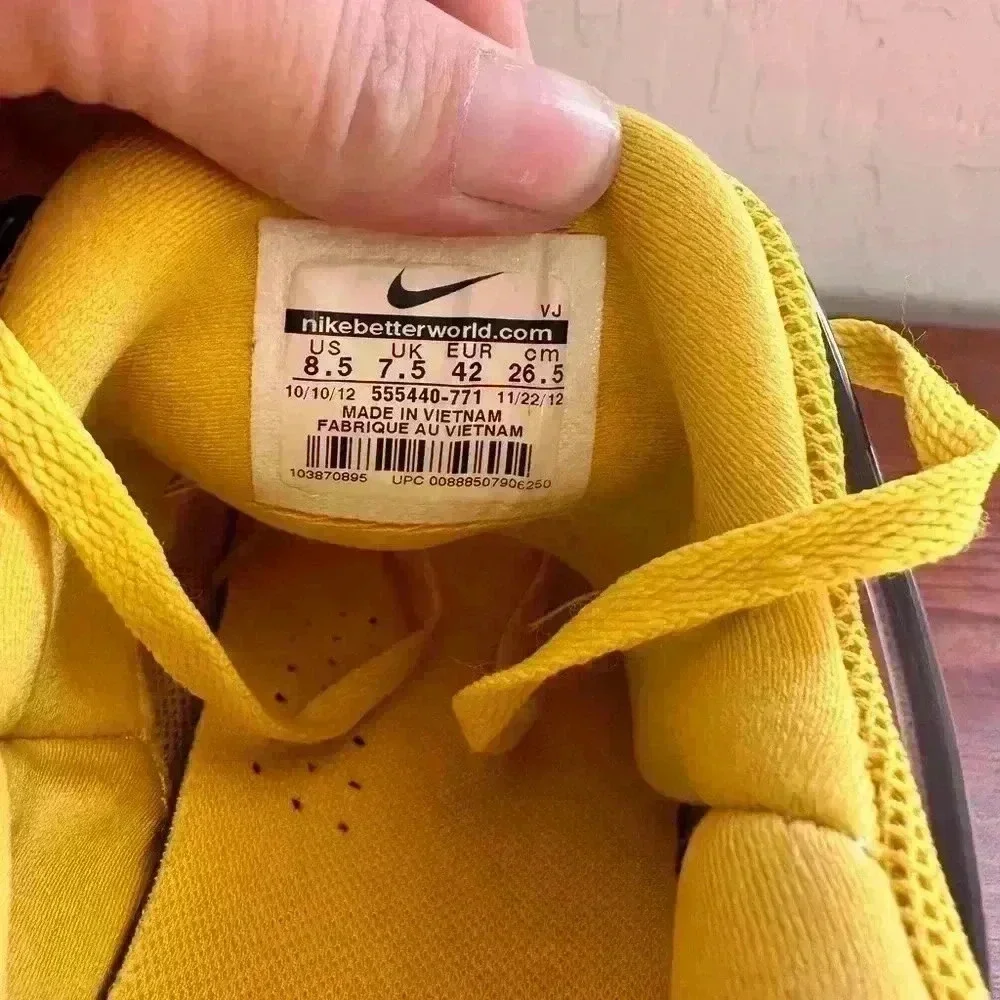 Nike Free Huarache Light Freeharachi Yellow 555440 771 - Picture 11 of 12